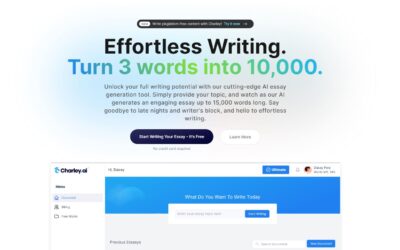 Charley Ai Essay Writer Review: Charley.Ai In-depth Review, Pricing, Tutorials – AI For Students