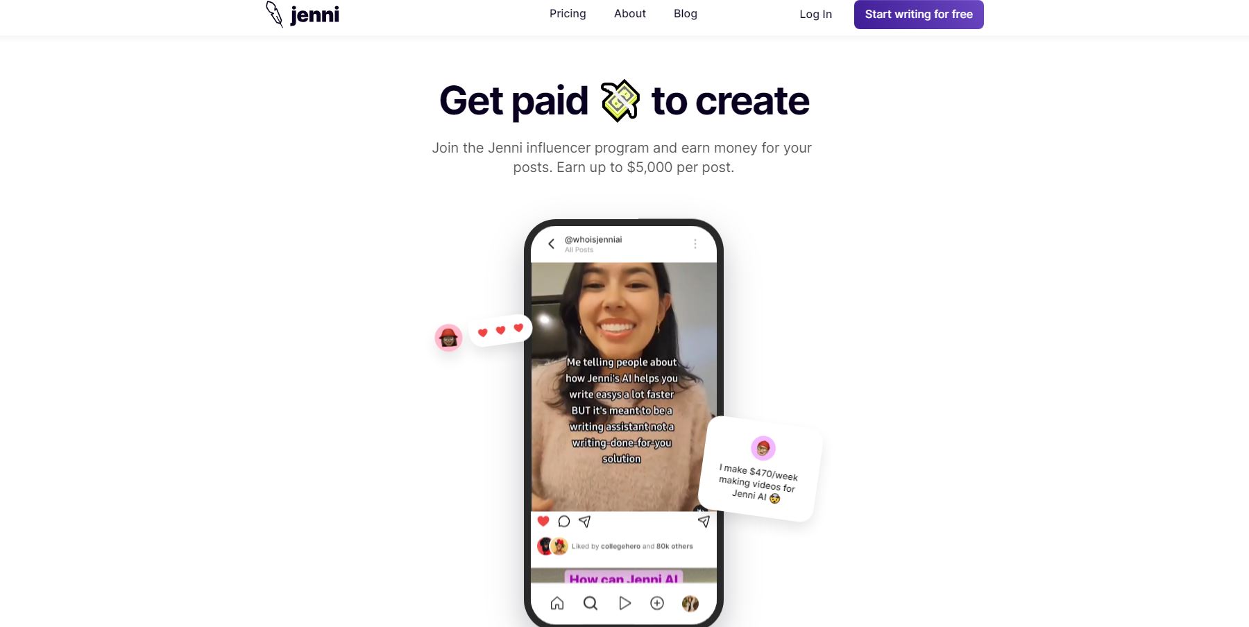 Jenni Ai Review Influencer Program