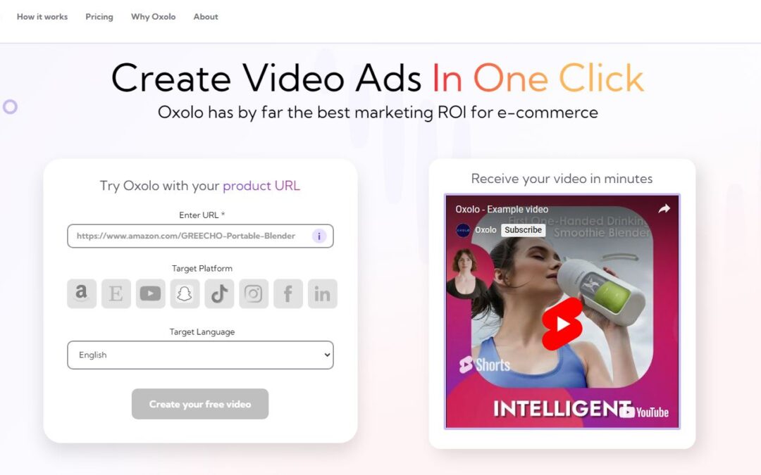 Oxolo Ai Video Generation Tool Review: AI Video Ads Creator Review