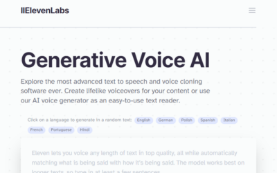 ElevenLabs AI Review: The Free AI Voice Generator With Affordable Premium Pricing Plans