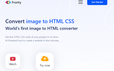 Frontry AI Review: Image To HTML Converter For Website Designers