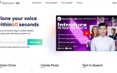MyVocalAi Review: MyVocal.AI AI Voice Generator Software For Different Use Cases
